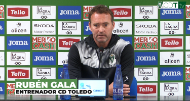 📺 CDTtv | Declaraciones de Rubén Gala, entrenador del CD Toledo (Jornada 21)