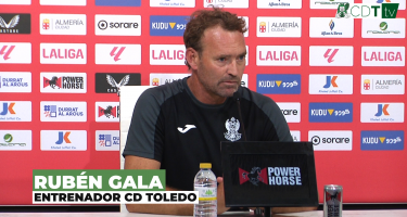 📺 CDTtv | Declaraciones de Rubén Gala, entrenador del CD Toledo (Final Nacional Playoff IDA)