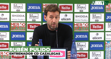 📺 CDTtv | Declaraciones de Rubén Pulido, entrenador del CD Cazalegas (Jornada 18)