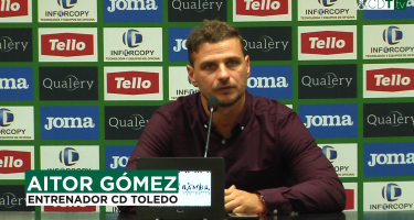 📺 CDTtv | Declaraciones de Aitor Gómez, entrenador de CD Toledo (Jornada 2)