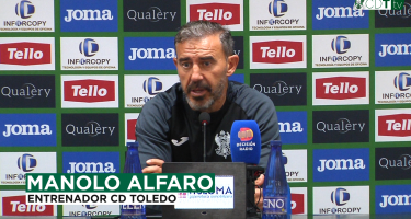 📹 PREVIA CONQUENSE | Manolo Alfaro, entrenador del #CDToledo