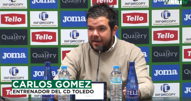 📺 CDTtv | Declaraciones de Carlos Gómez, entrenador de CD Toledo (Jornada 18)