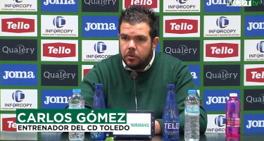 📺 CDTtv | Declaraciones de Carlos Gómez, entrenador de CD Toledo (Jornada 16)