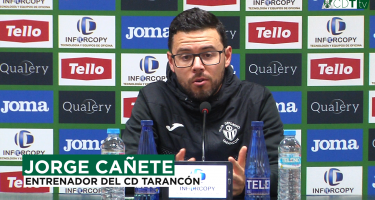 📺 CDTtv | Declaraciones de Jorge Cañete, entrenador de CD Tarancón (Jornada 16)