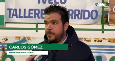 📺 CDTtv | Declaraciones de Carlos Gómez, entrenador de CD Toledo (Jornada 17)