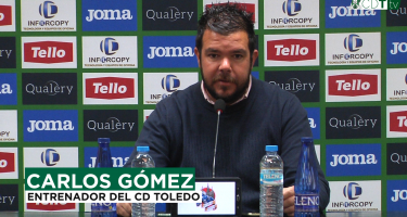 📺 CDTtv | Declaraciones de Carlos Gómez, entrenador de CD Toledo (Jornada 22)