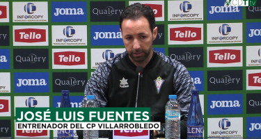 📺 CDTtv | Declaraciones de José Luis Fuentes, entrenador de CP Villarrobledo (Jornada 22)