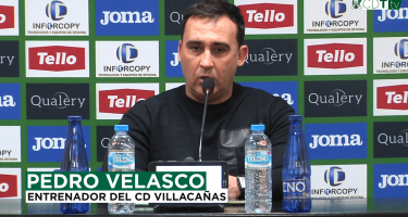 📺 CDTtv | Declaraciones de Pedro Velasco, entrenador de CD Villacañas (Jornada 20)