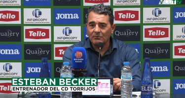 📺 CDTtv | Declaraciones de Esteban Becker, entrenador de CD Torrijos (Jornada 24)