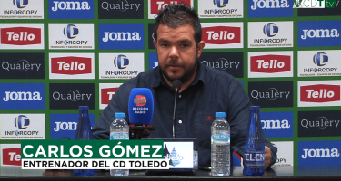 📺 CDTtv | Declaraciones de Carlos Gómez, entrenador de CD Toledo (Jornada 24)