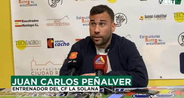 📺 CDTtv | Declaraciones de Juan Carlos Peñalver, entrenador de CF La Solana (Jornada 25)