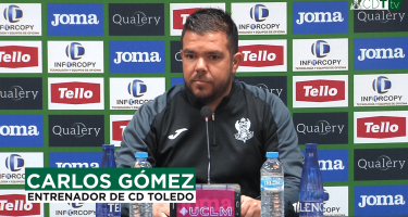 📹 PREVIA TOMELLOSO | Carlos Gómez, entrenador del #CDToledo (J27)