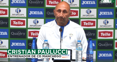 📺 CDTtv | Declaraciones de Cristian Paulucci, entrenador del CD Manchego (Jornada 29)