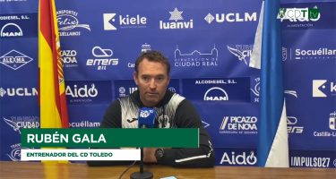 📺 CDTtv | Declaraciones de Rubén Gala, entrenador del CD Toledo (Jornada 10)