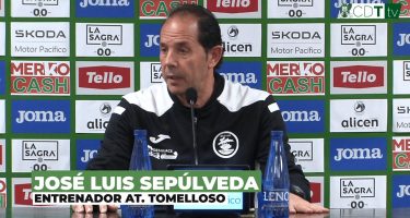📺 CDTtv | Declaraciones de Jose Luis Sepúlveda, entrenador del Atlético Tomelloso (Jornada 11)