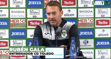 📺 CDTtv | Declaraciones de Rubén Gala, entrenador del CD Toledo (Jornada 13)