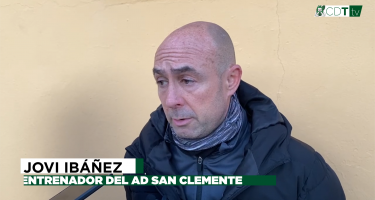 📺 CDTtv | Declaraciones de Jovi Ibáñez, entrenador de la AD San Clemente (Jornada 24)