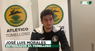 📺 CDTtv | Declaraciones de José Luis Morales, entrenador del At. Tomelloso (Jornada 28)
