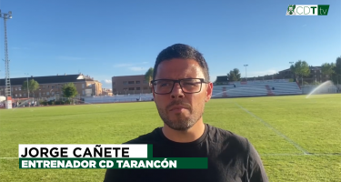 📺 CDTtv | Declaraciones de Jorge Cañete, entrenador del CD Tarancón (Jornada 30)
