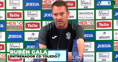📺 CDTtv | Declaraciones de Rubén Gala, entrenador del CD Toledo (Jornada 29)