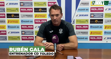 📺 CDTtv | Declaraciones de Rubén Gala, entrenador del CD Toledo (Jornada 34)
