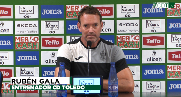 📹 PREVIA UD ALMERÍA B | Rubén Gala, entrenador del #CDToledo (Playoff IDA)